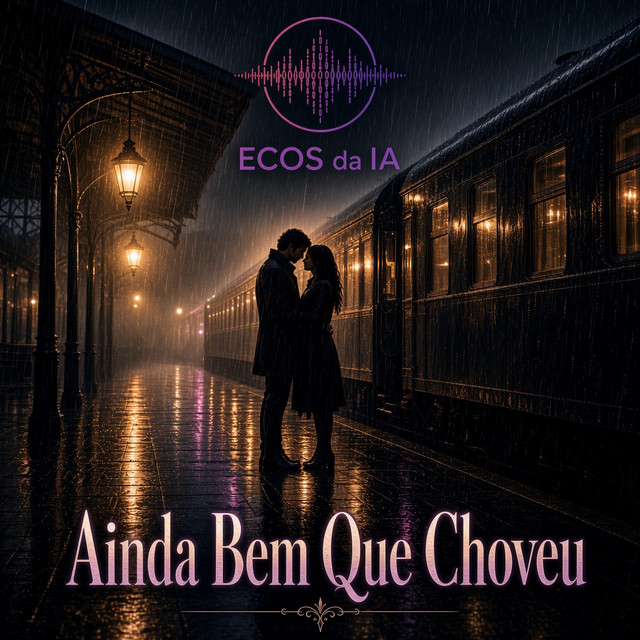 Capa do single Ainda Bem Que Choveu de Ecos da IA