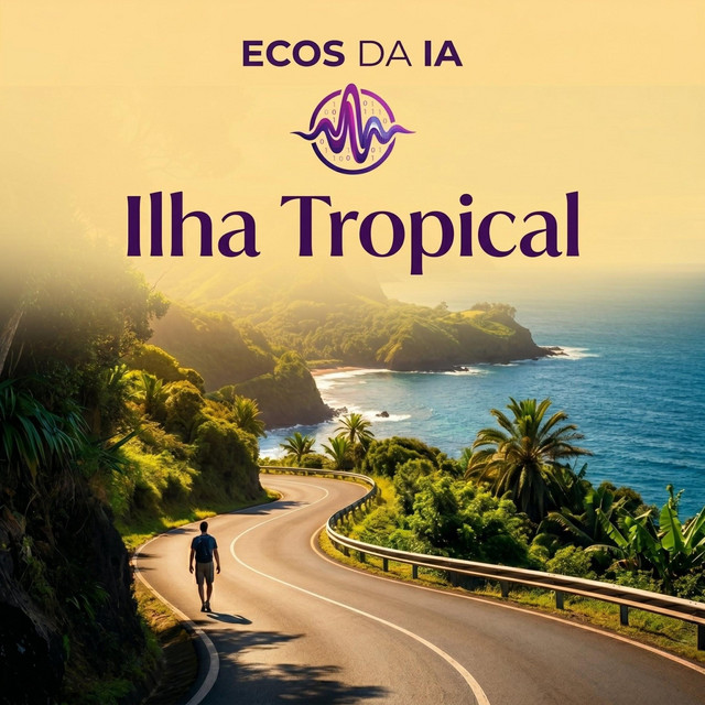 Capa do single Ilha Tropical de Ecos da IA